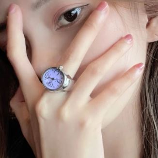 Beautiful stretchable Ring watch